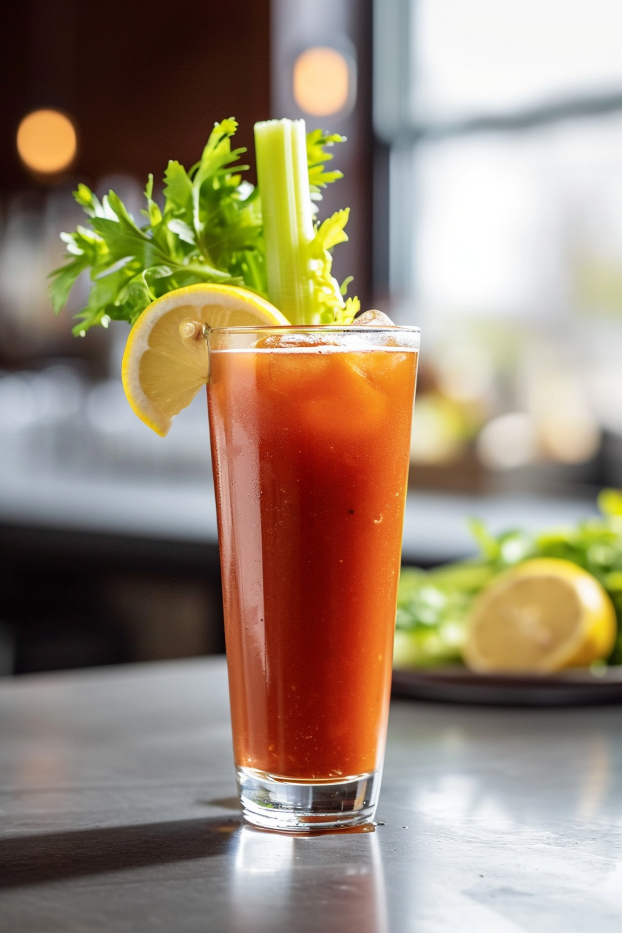 Beer Bloody Mary Garnish