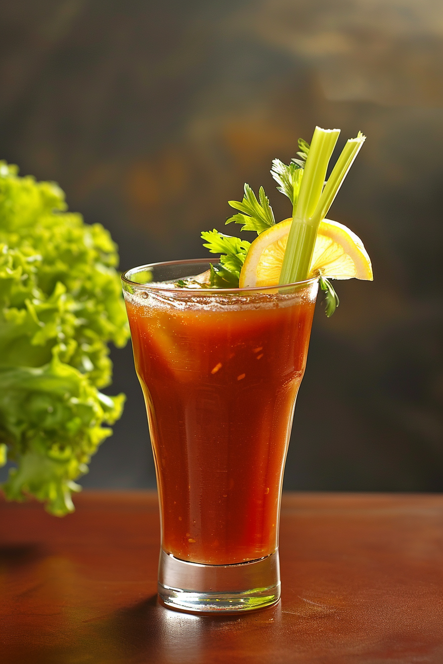 Beer Bloody Mary Cocktail