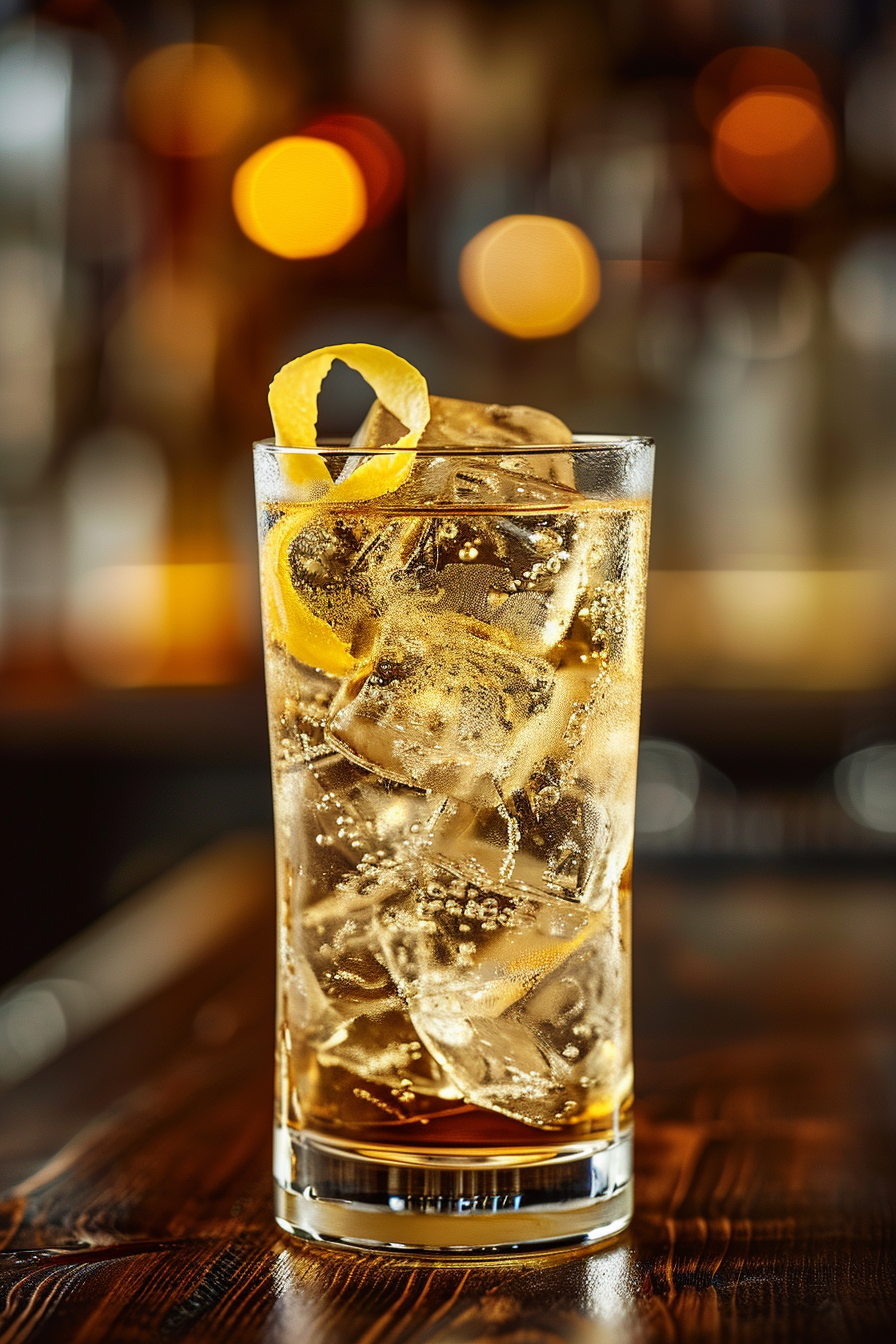 Preparing a Highball Cocktail