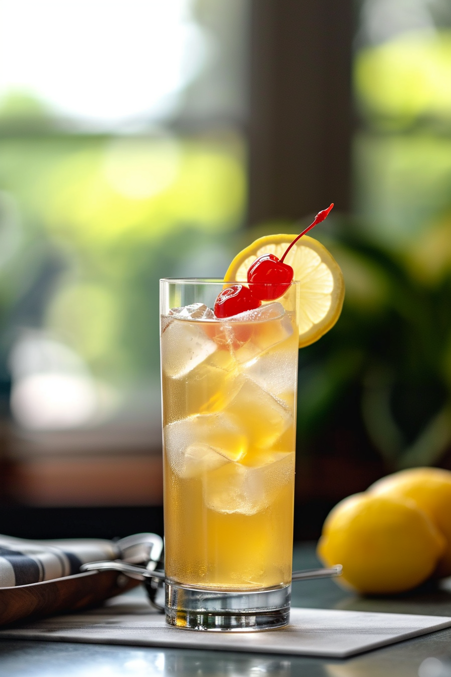 Rum Collins Cocktail