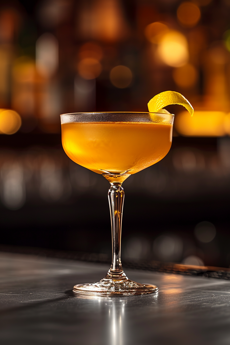 Rum Sidecar Cocktail