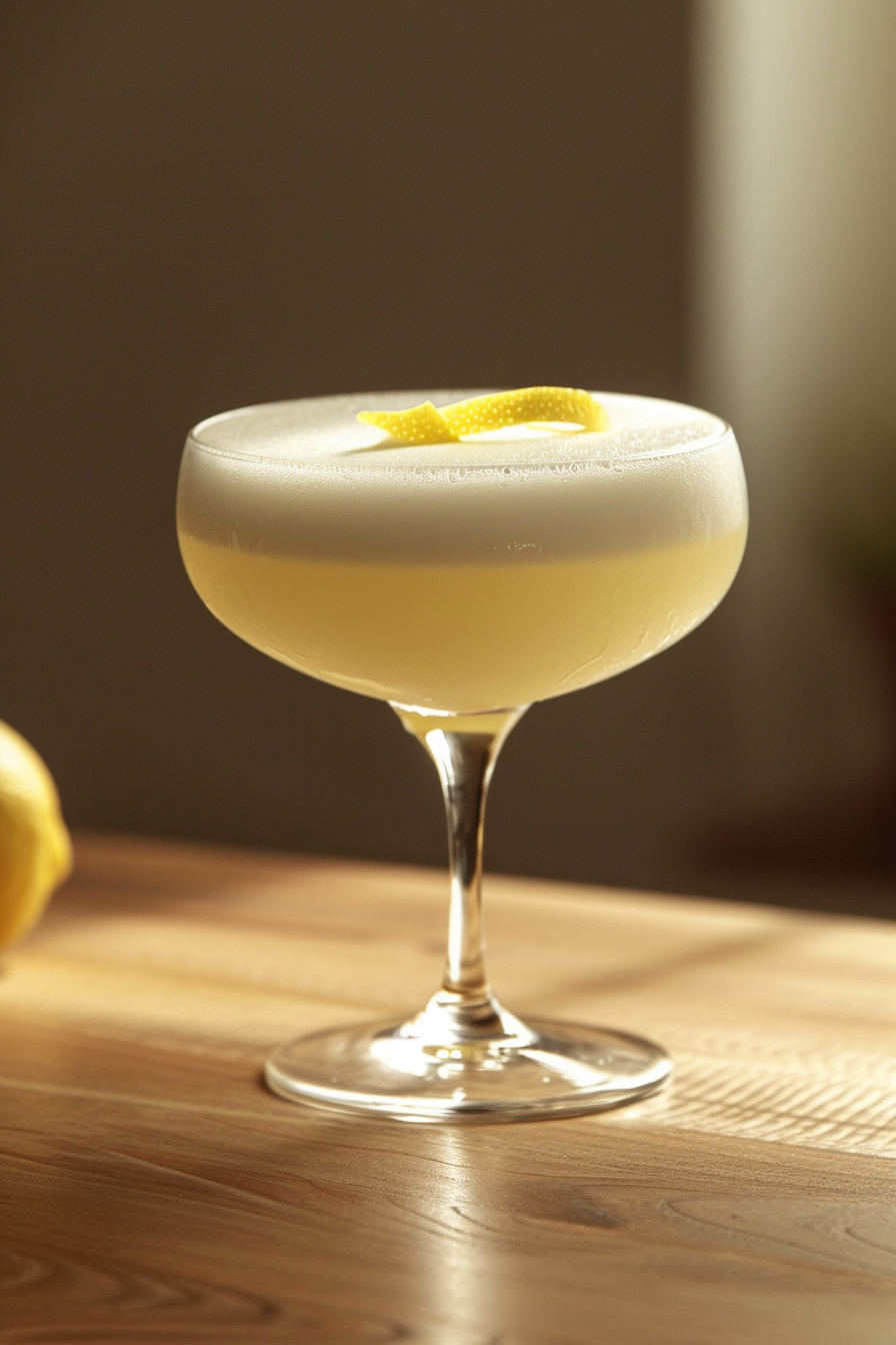 Sake Sour Cocktail