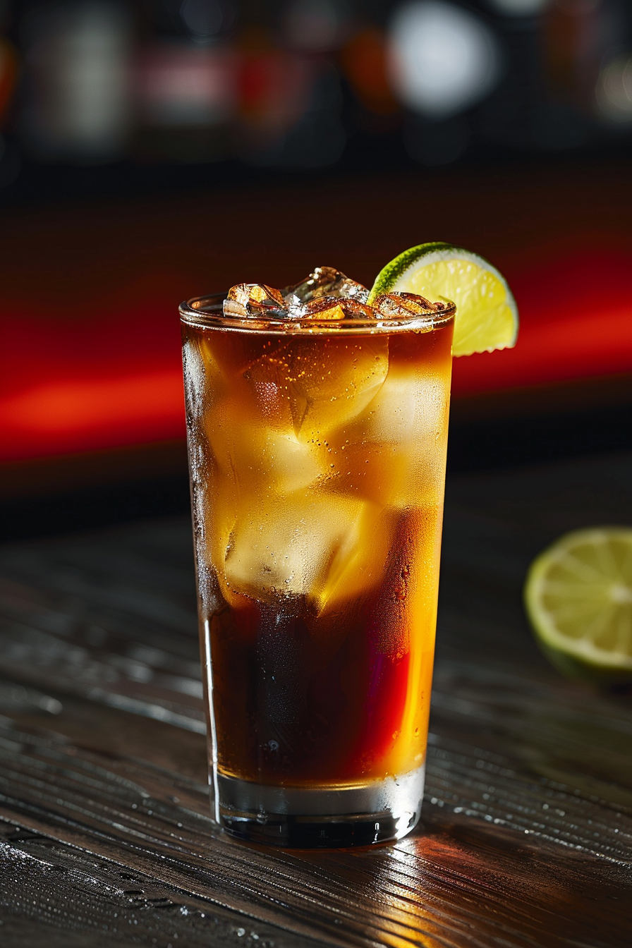 Dark 'n' Stormy Drink