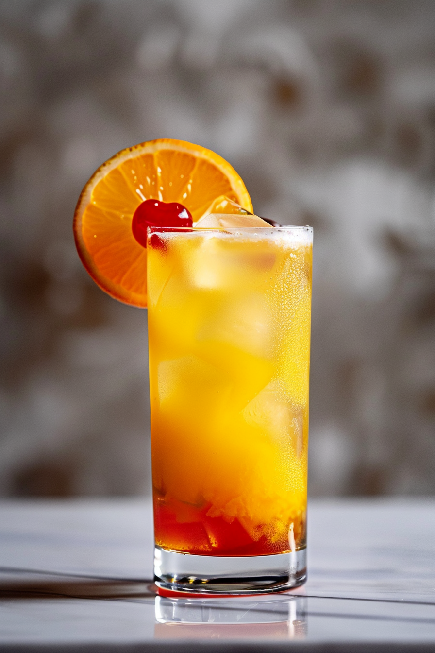 Bermuda Rum Swizzle Cocktail