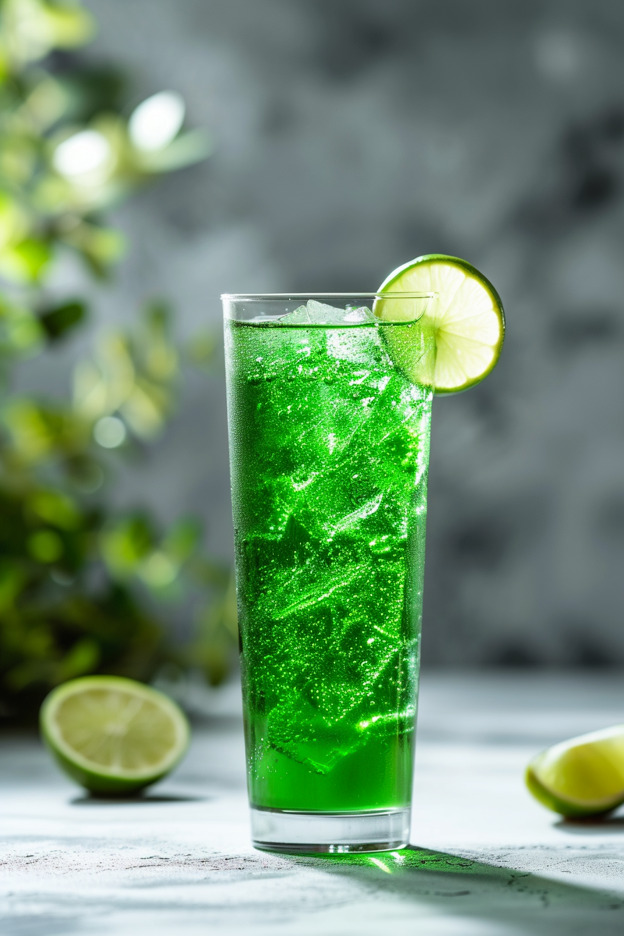 Green Chartreuse and Tonic Cocktail