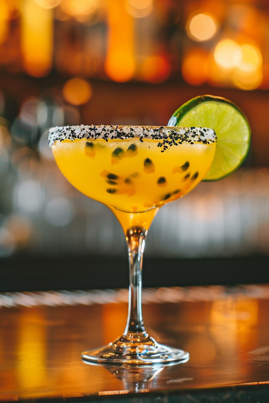 Passion Fruit Margarita Cocktail