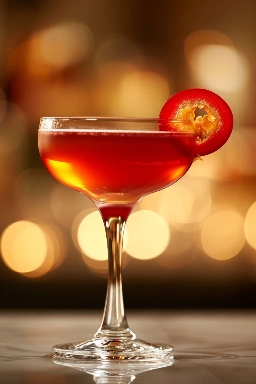 Red Pepper Daisy Cocktail