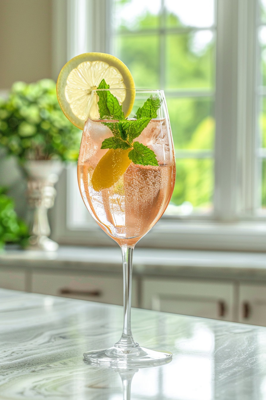 Rosé Spritzer Cocktail