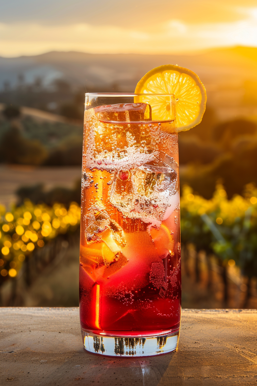 Pouring Tinto de Verano