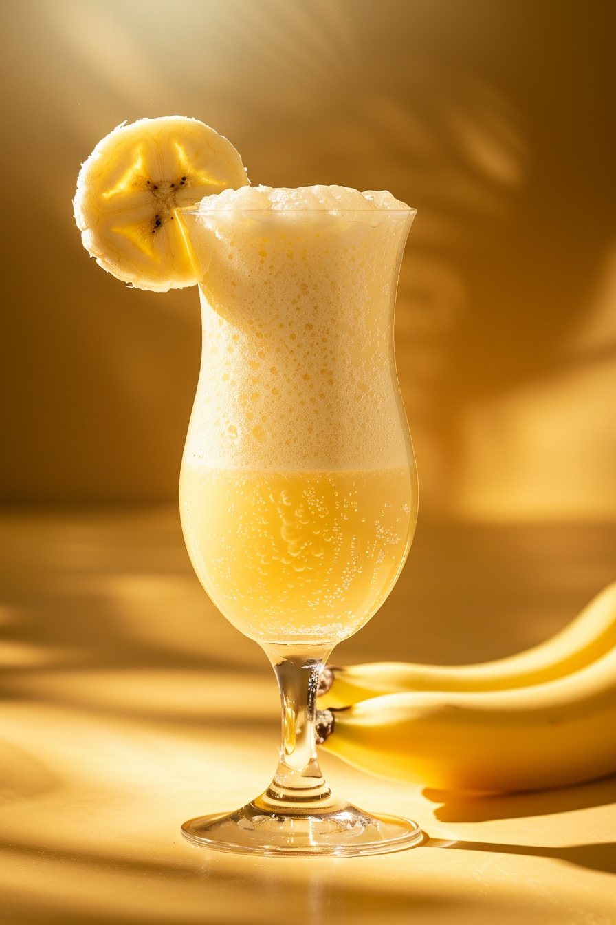 Banana Batida Cocktail