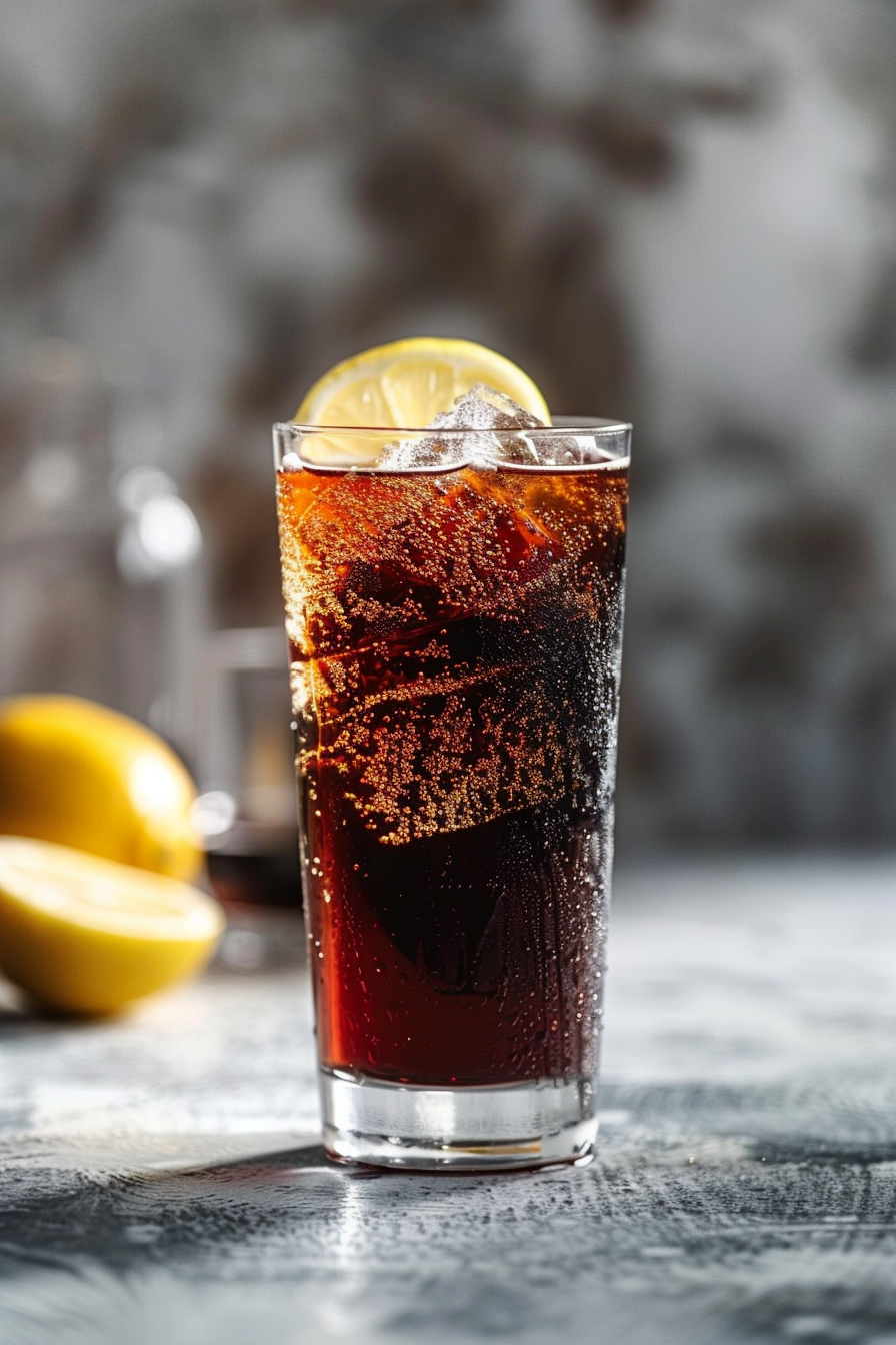 Kalimotxo Cocktail Preparation