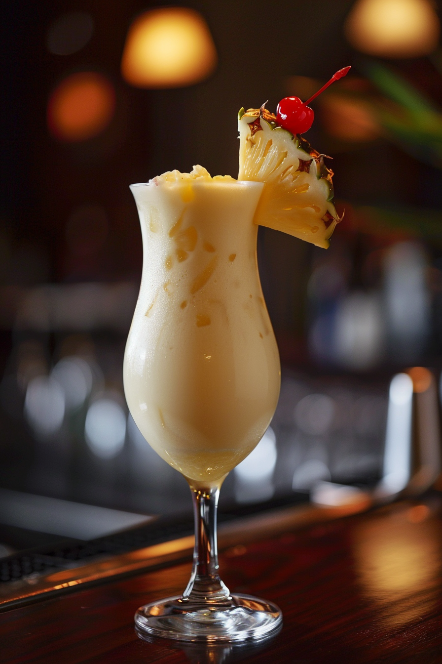 Sake Colada Cocktail