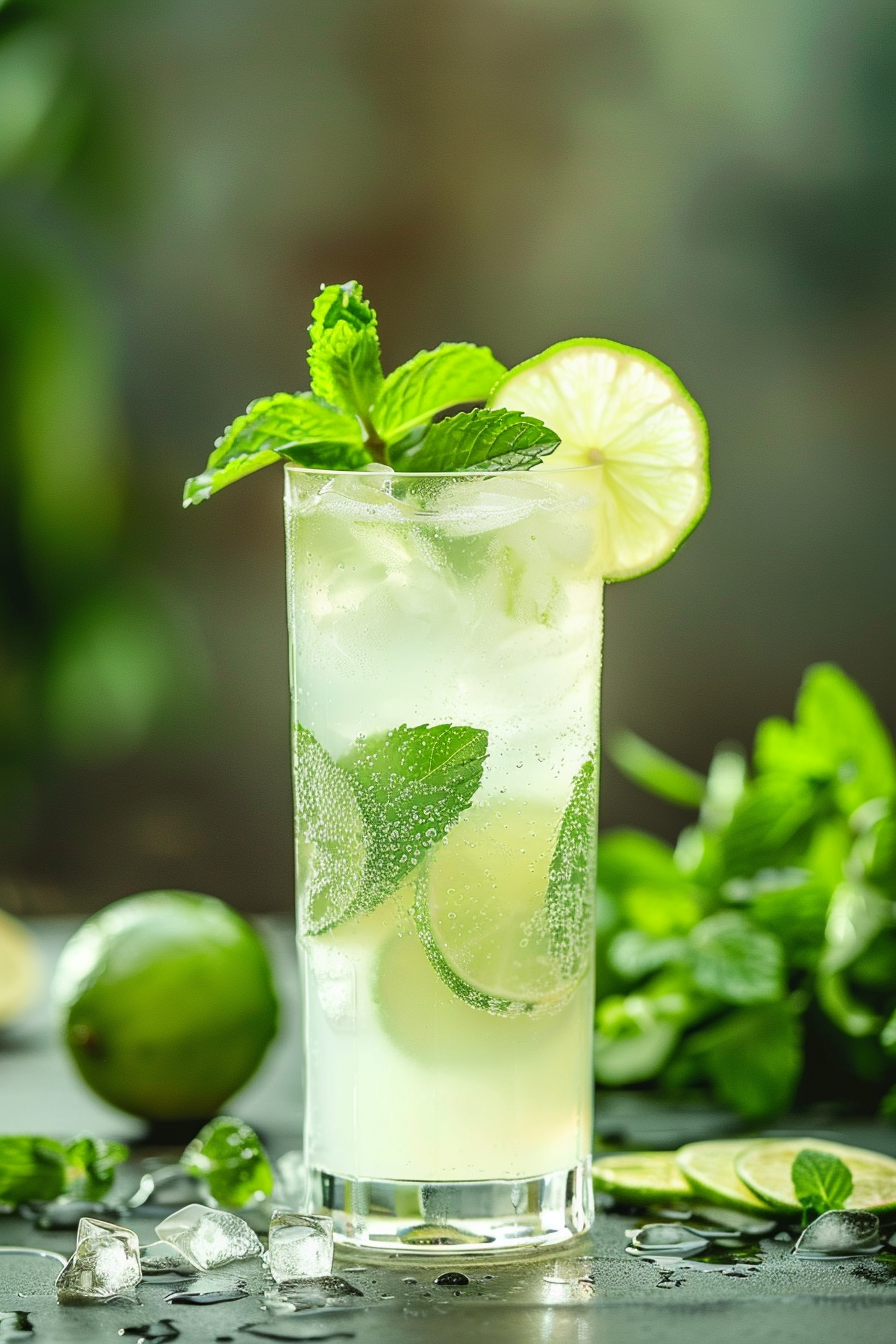 Sake Mojito Cocktail