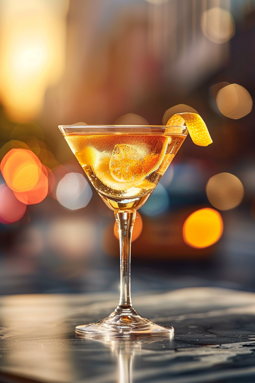 Elevated Portside Martini