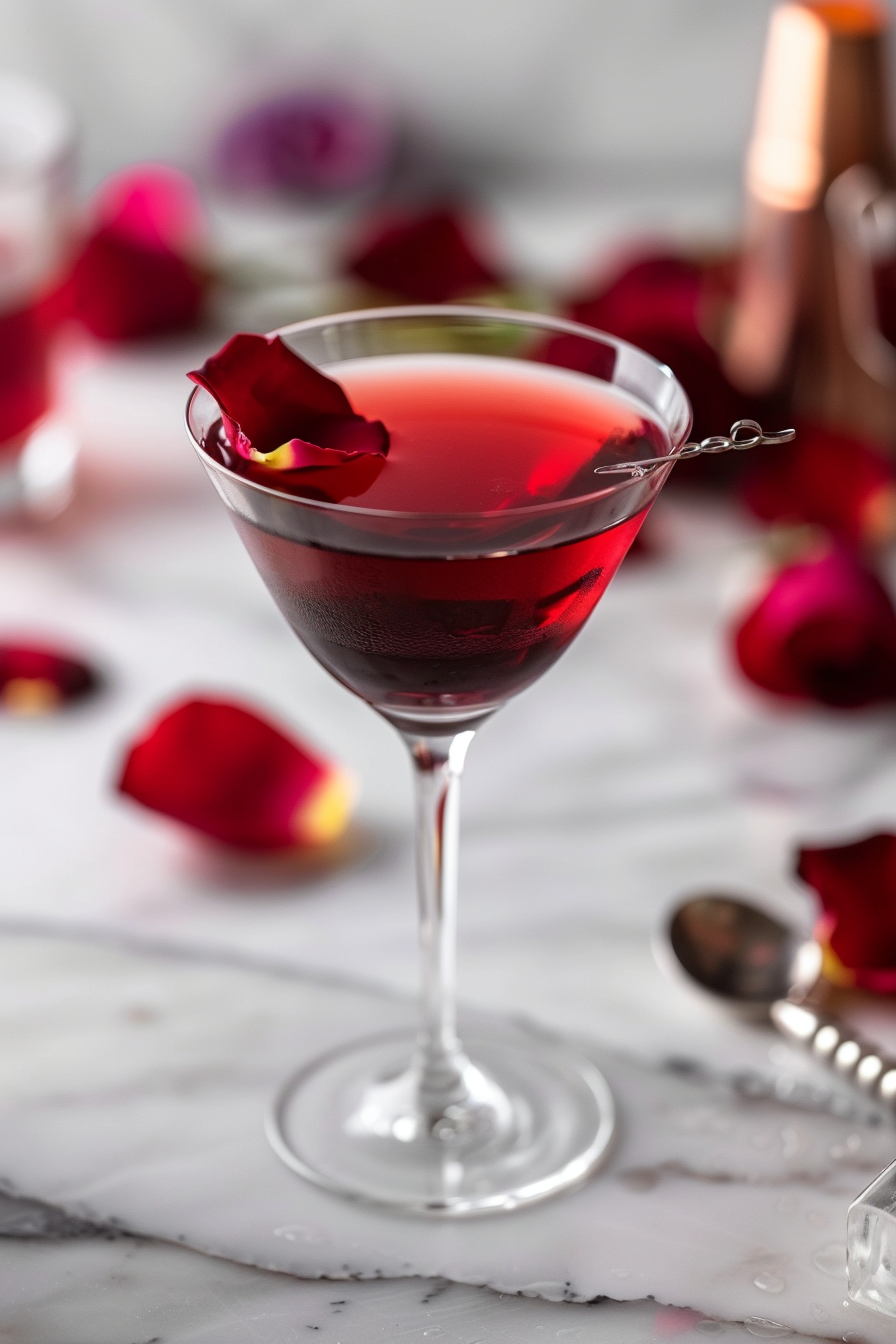 Elevated Rose Cocktail