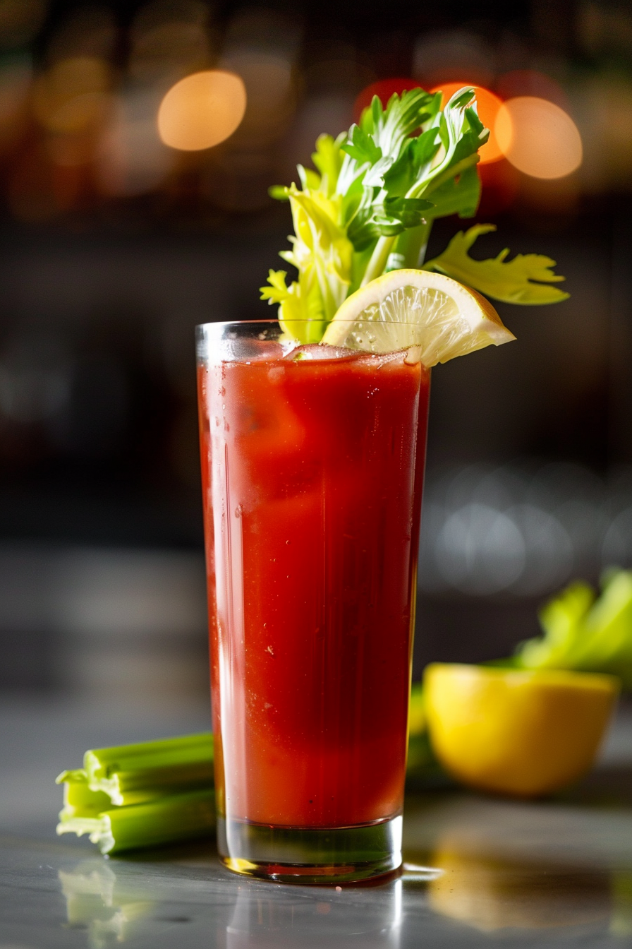 Sake Bloody Mary