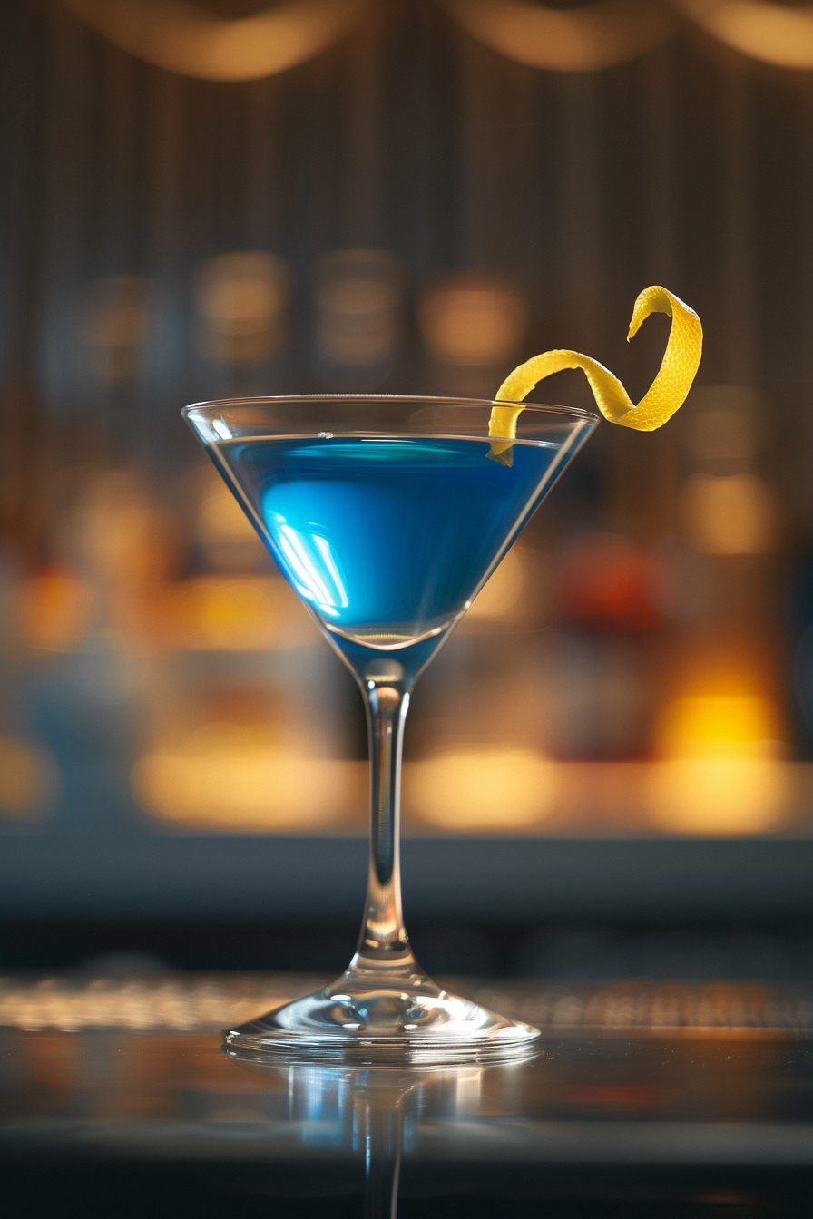 Sapphire Martini