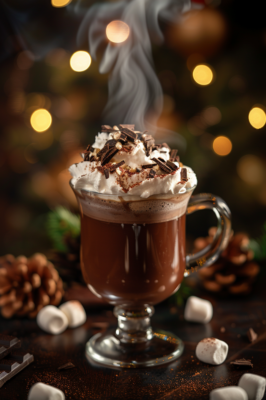 Elevated Vodka Hot Chocolate