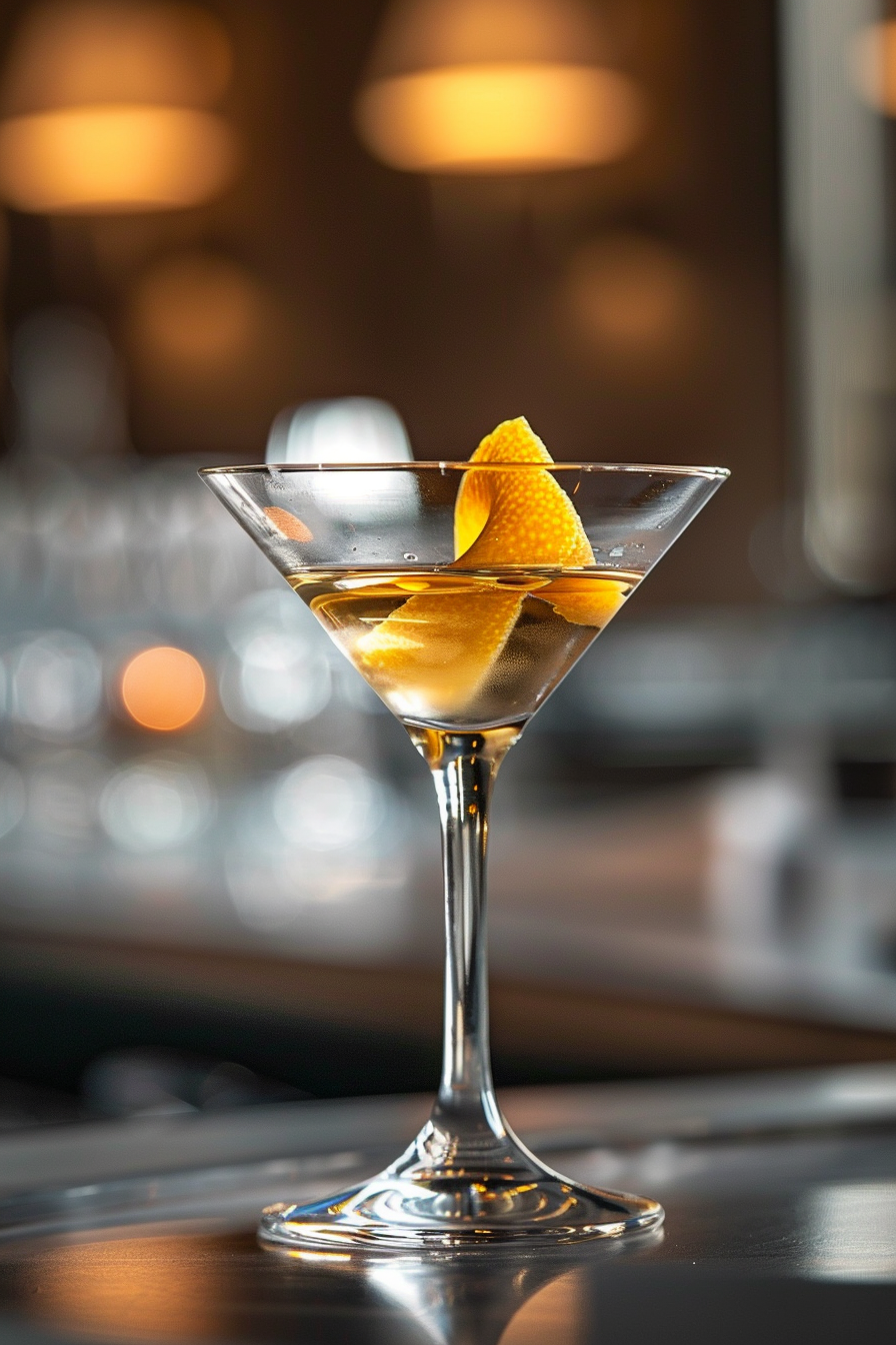 Bitter Martini Cocktail