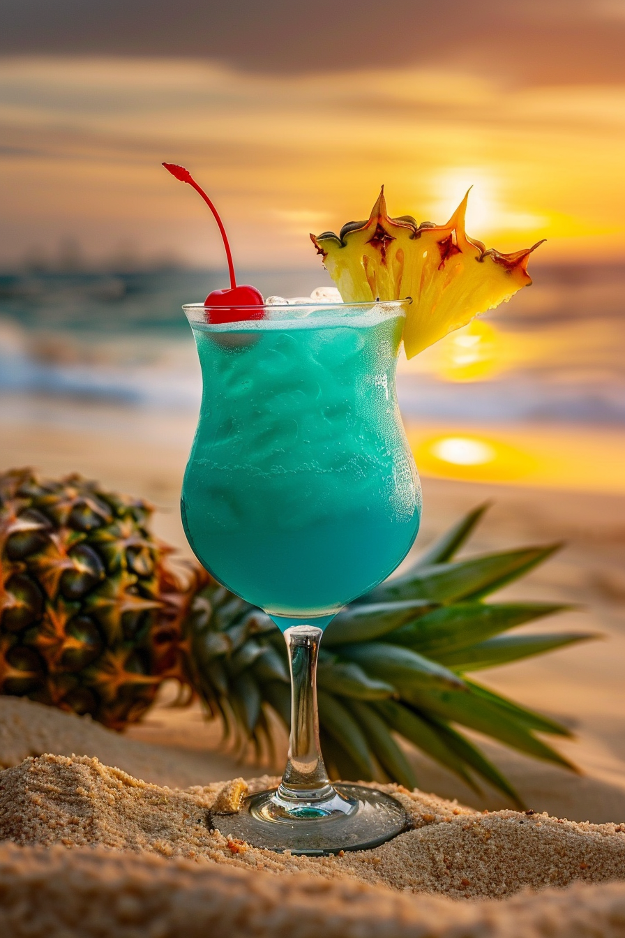 Blue Hawaiian Cocktail