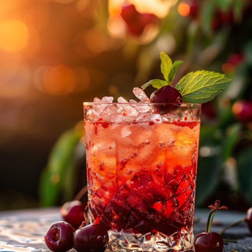 Cherry Whiskey Smash_001