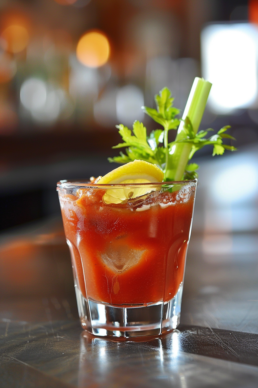 Sake Bloody Mary Cocktail