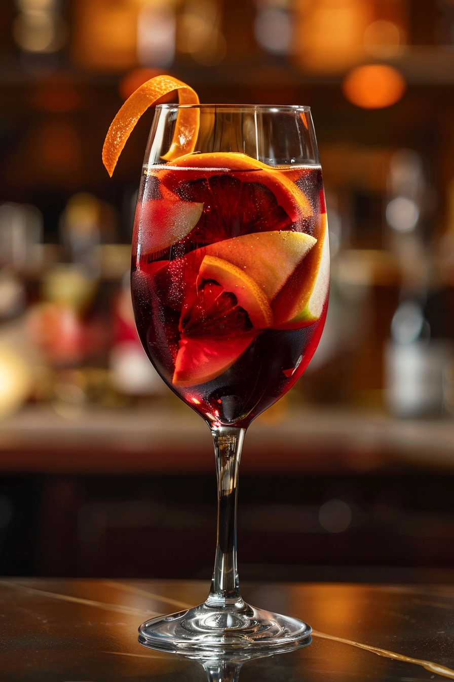 Sangria with Brandy Preparation