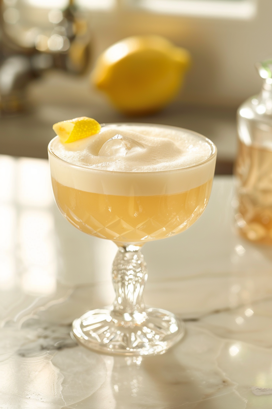 Sherry Sour Cocktail