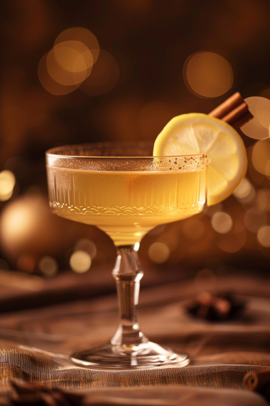 Vodka Hot Toddy Cocktail