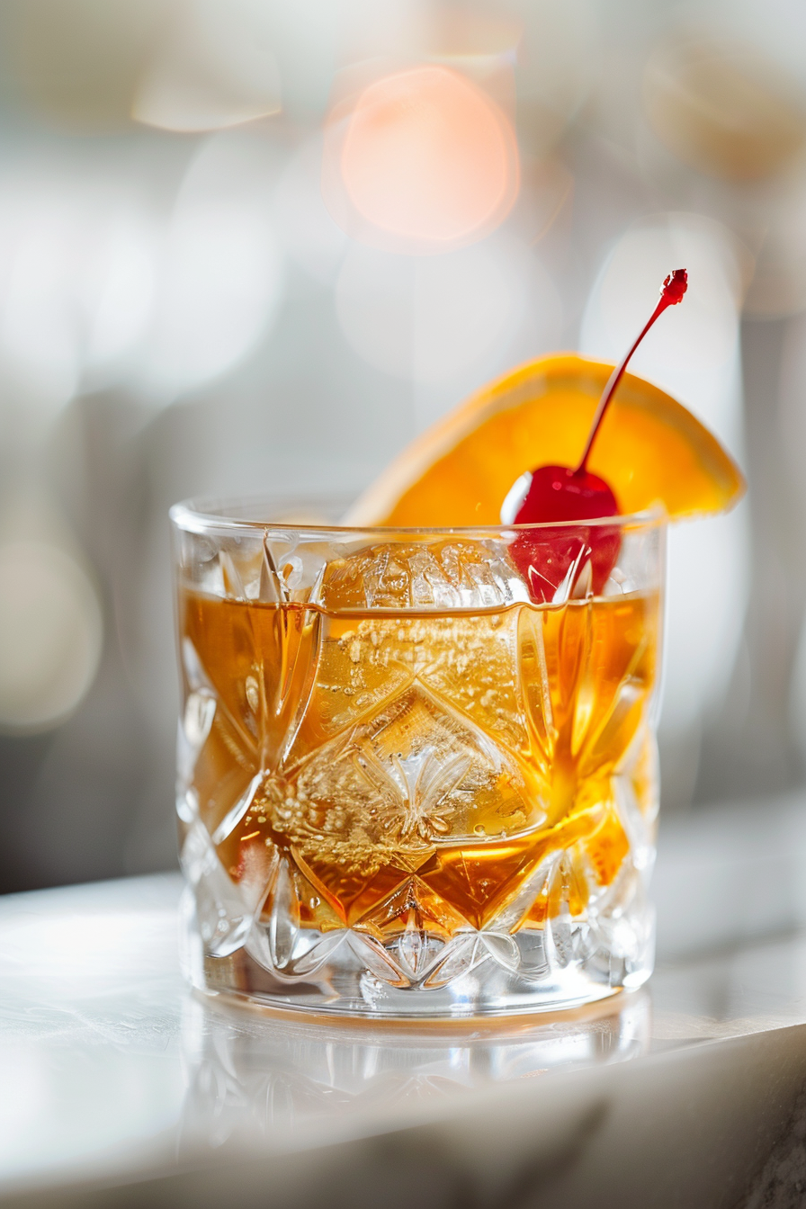 Brandy Old Fashioned Cocktail