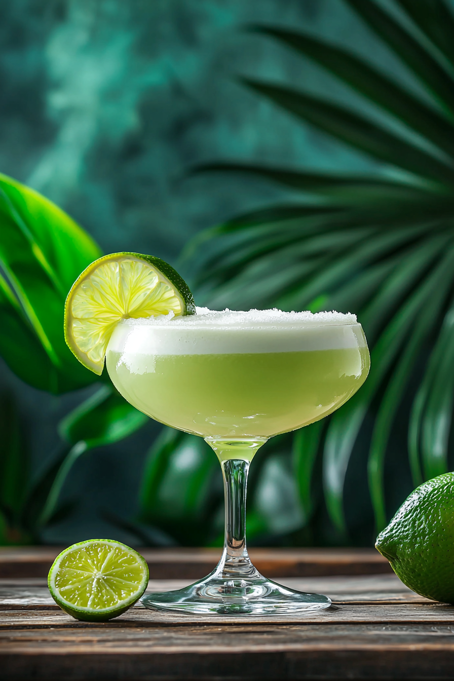 Cachaca Sour Serving