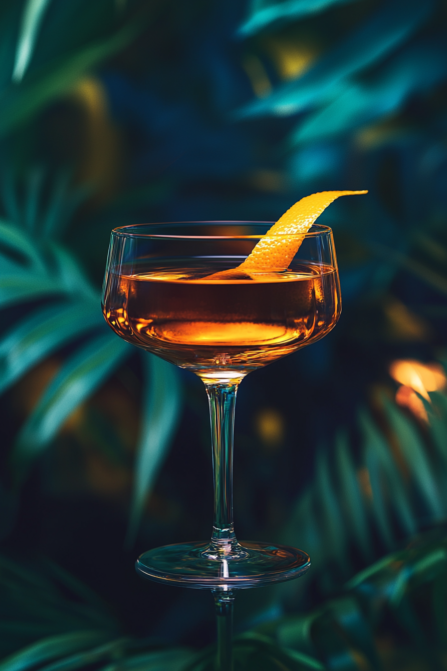 East India Cocktail Serving