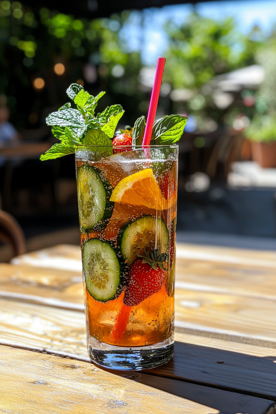 Elevated Pimm's Cup