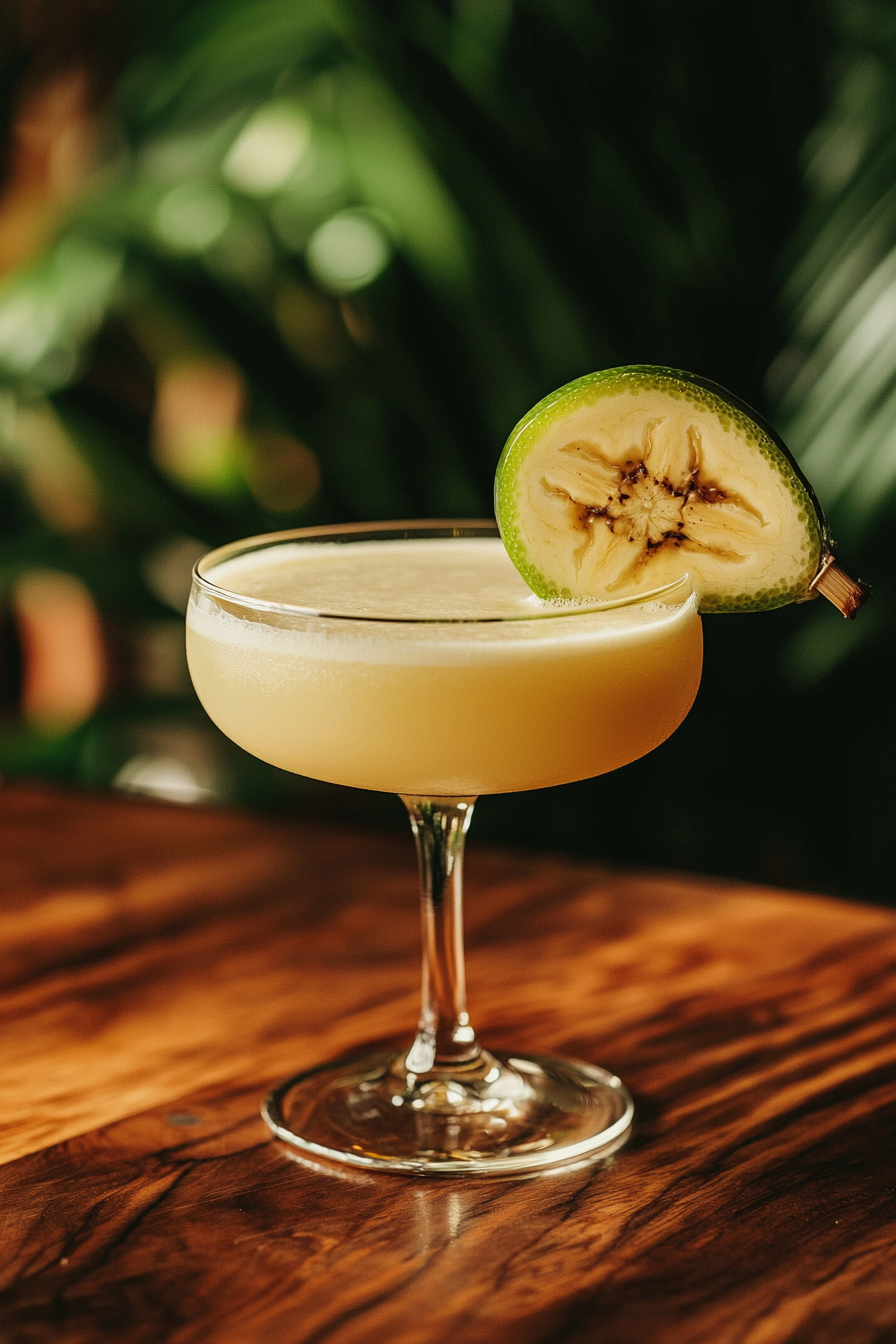 Banana Daiquiri Cocktail