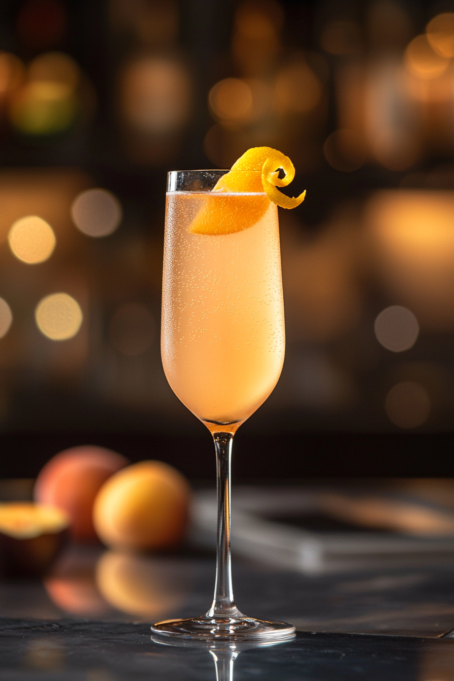 Classic Bellini Cocktail