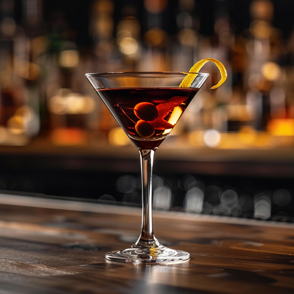 Marsala Martini Cocktail