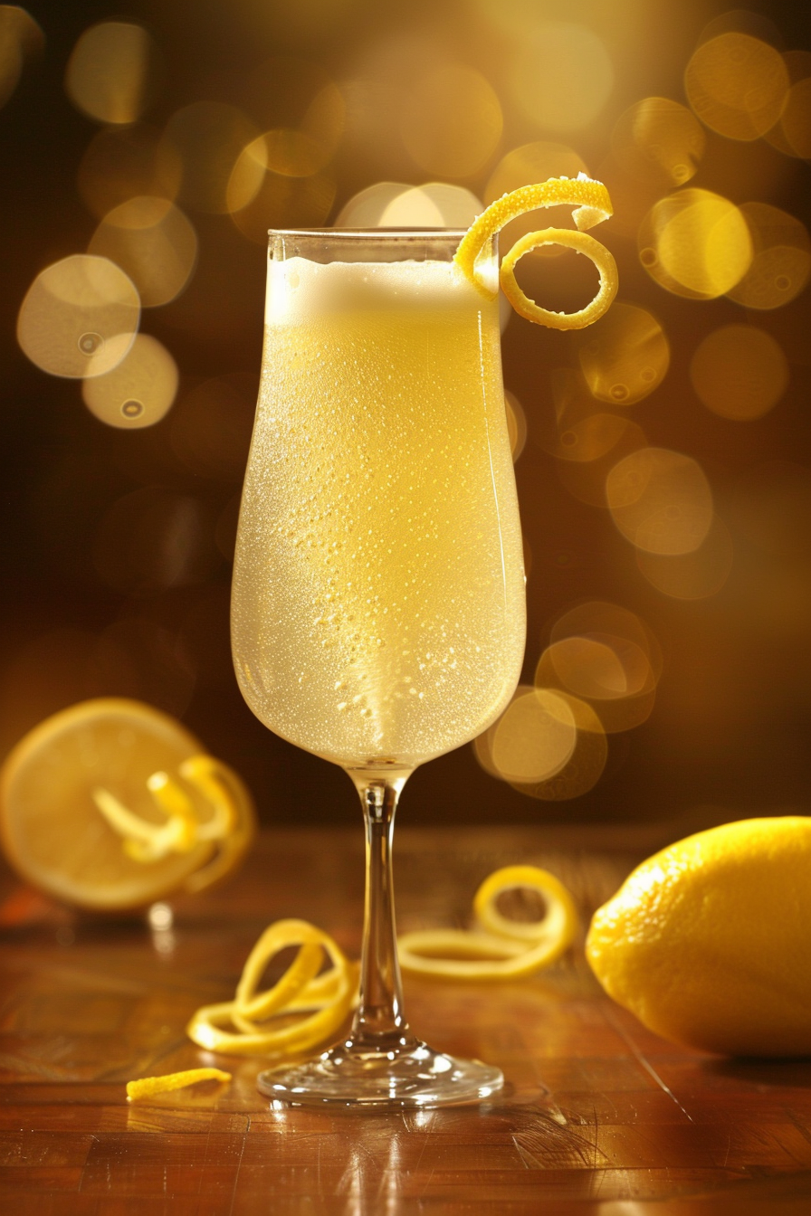 Silver Fizz Cocktail