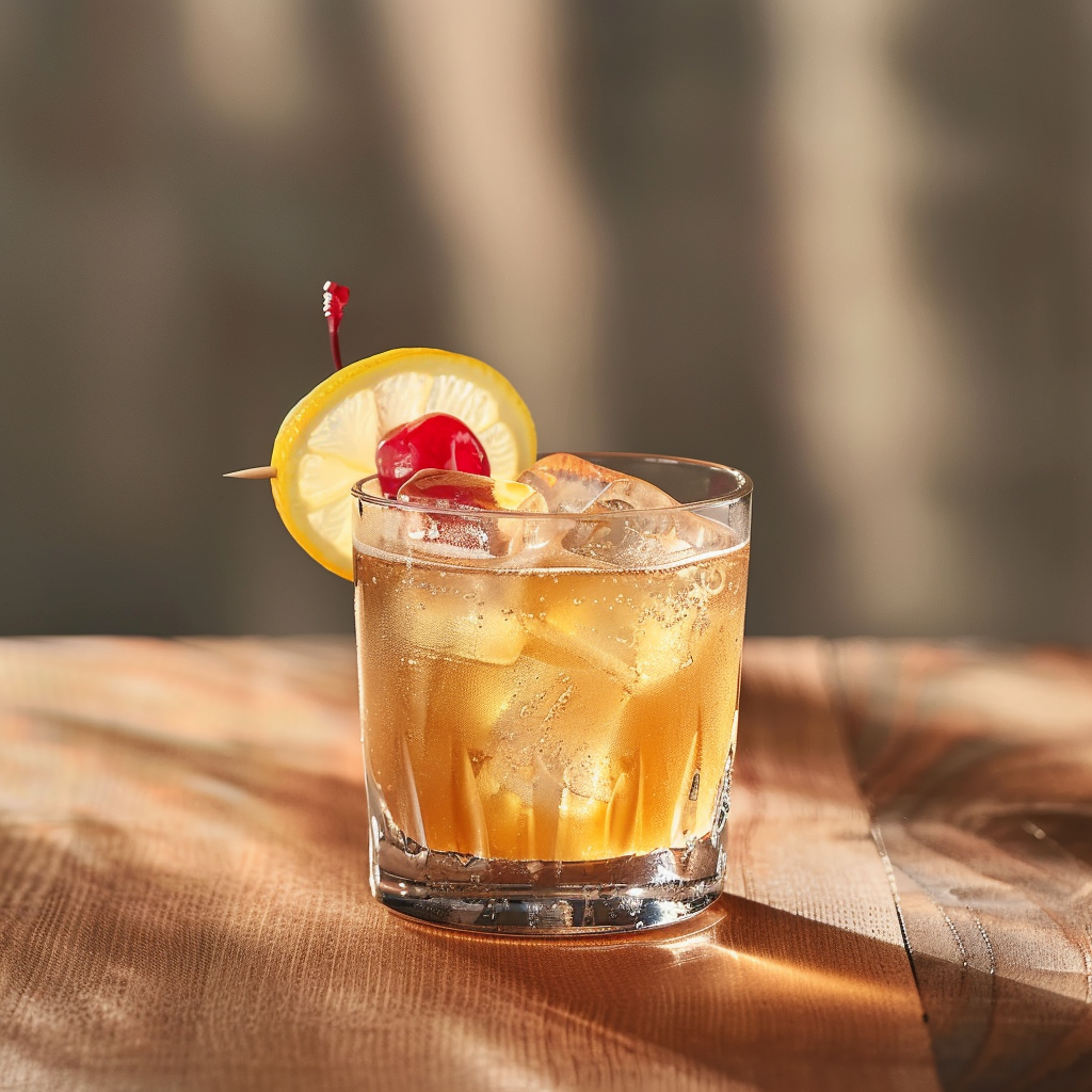 Vodka Amaretto Sour Cocktail