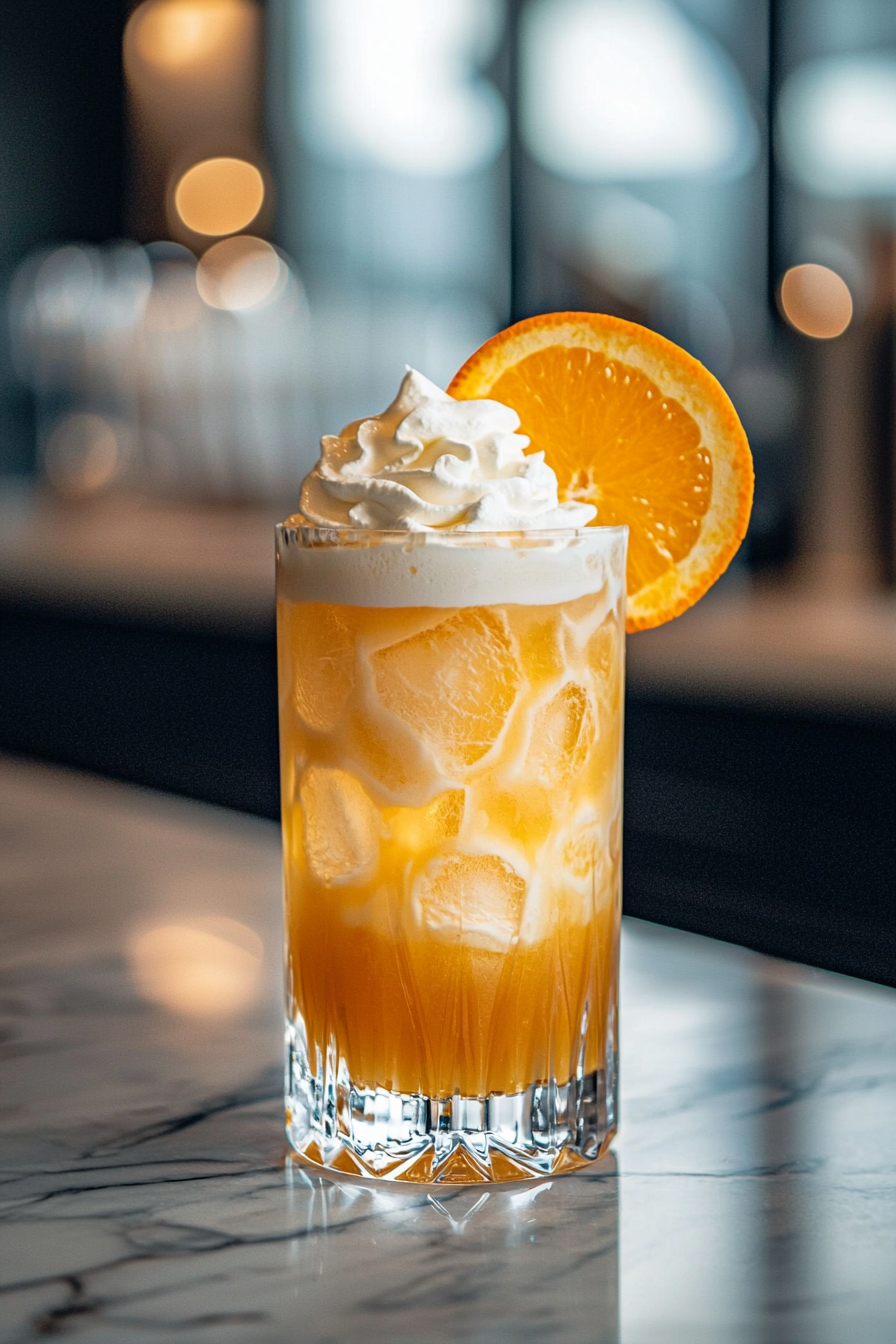 Vodka Creamsicle Cocktail