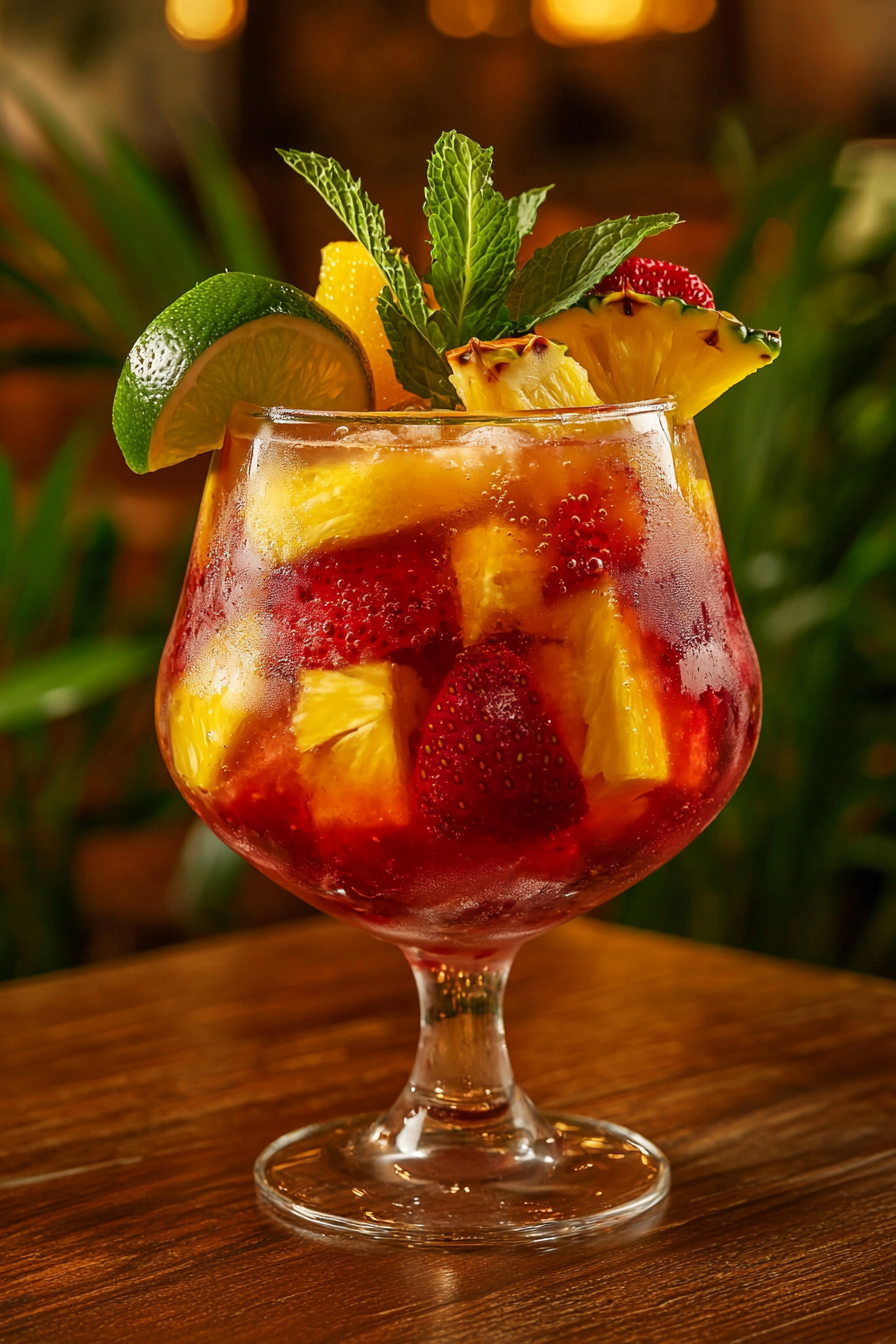 Elevated Brazilian Sangria