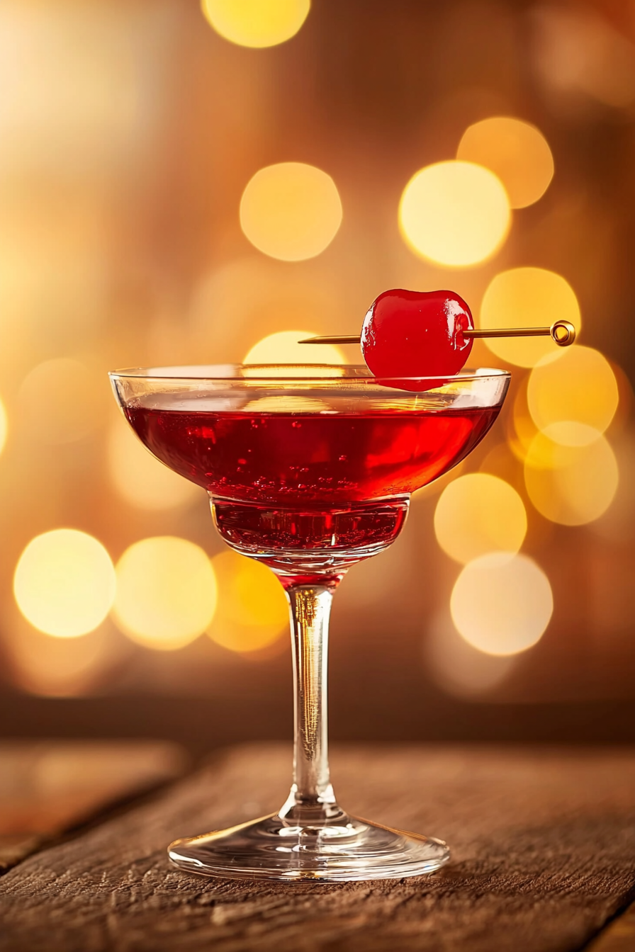 Dubonnet Manhattan Serving