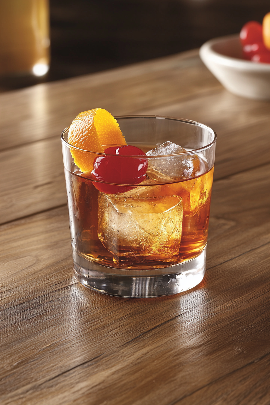 Elevated Rum Old Fashioned