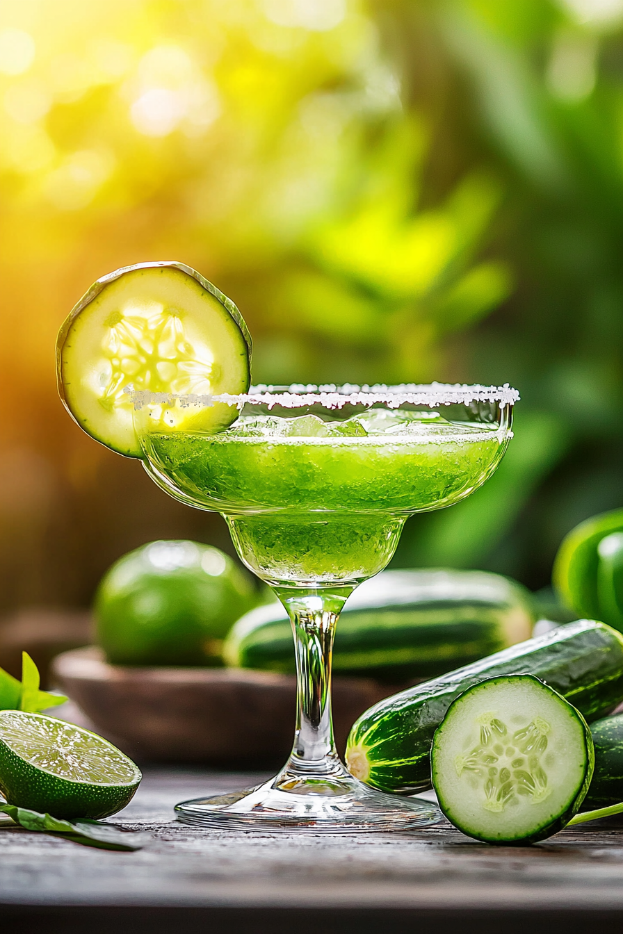 Cucumber Margarita Ingredients