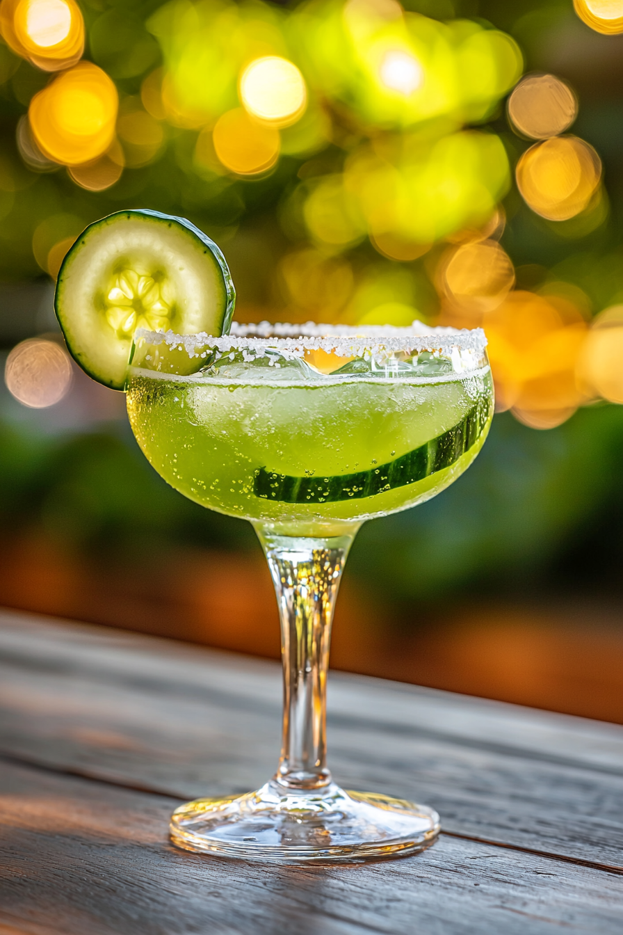 Cucumber Margarita Cocktail