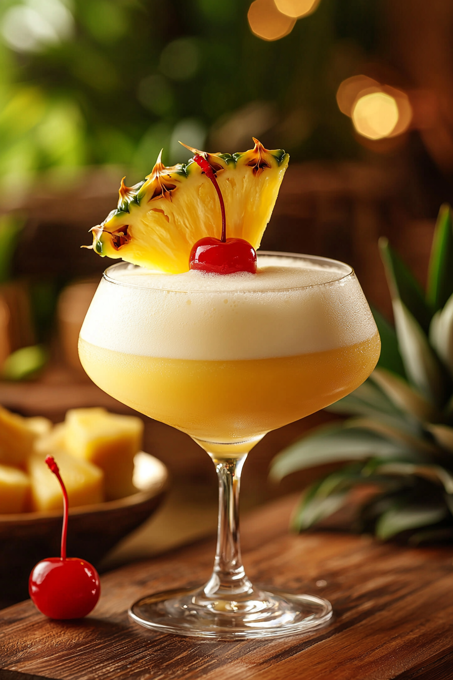 Pineapple Pisco Sour Ingredients