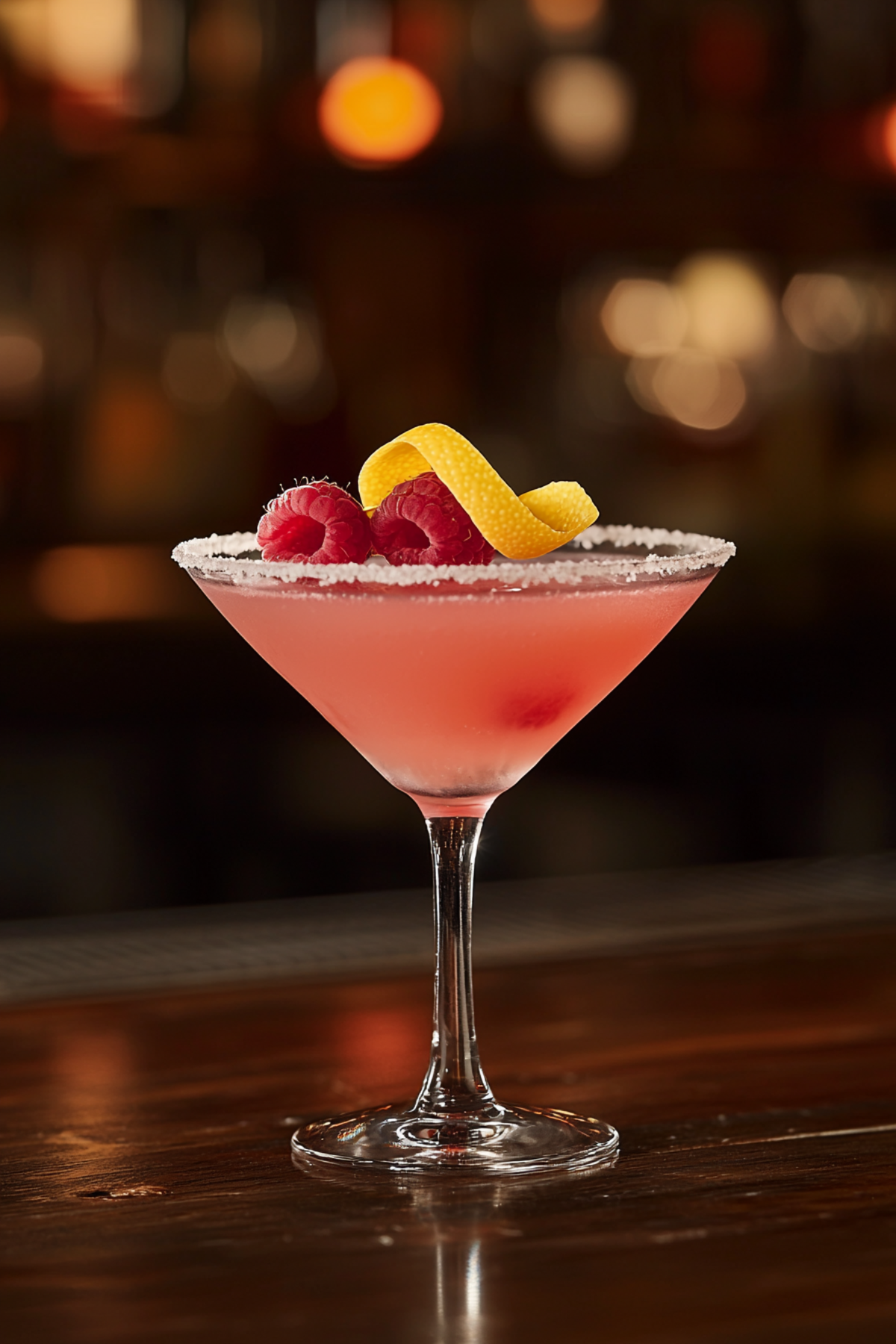 Raspberry Lemon Drop Martini_001