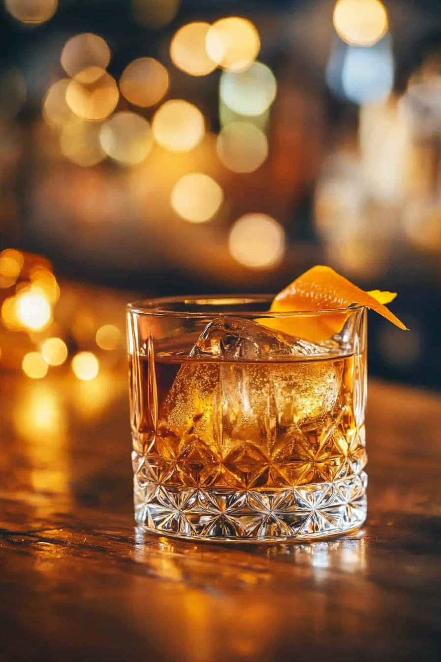 Sherry Old Fashioned Cocktail