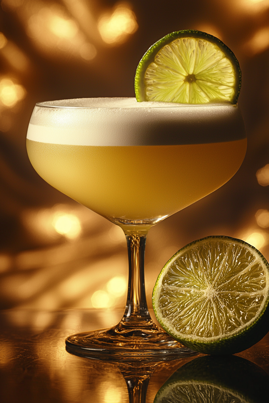 Tequila Sour Cocktail