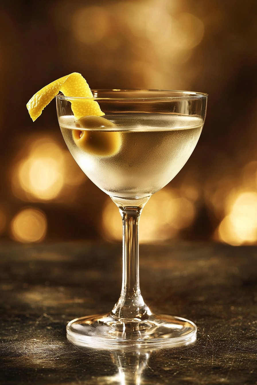 Elevated Vodka Martini