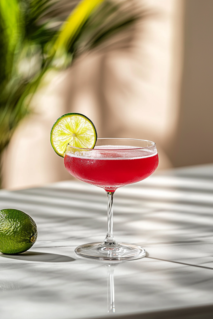 Mezcal Cosmopolitan Cocktail